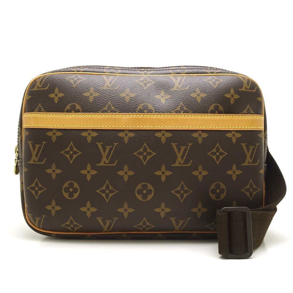 Louis Vuitton Monogram Reporter PM Brown